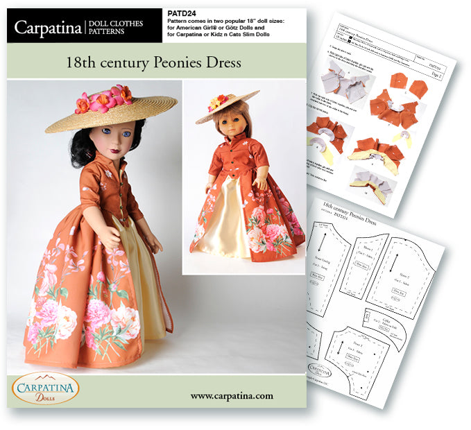 Summer Dress Free PDF Pattern – CARPATINA DOLLS