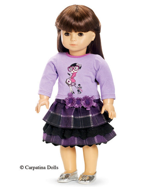 American Girl Doll Dress and Sandals – CARPATINA DOLLS