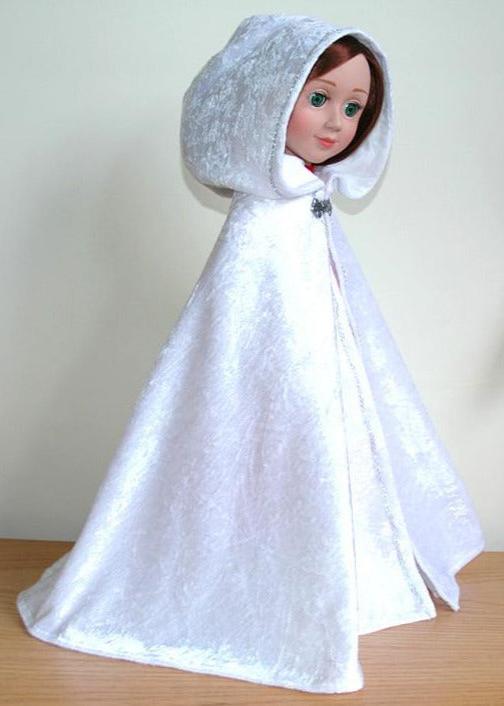 White Velvet Cloak